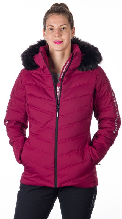 Northfinder THELMA dámská bunda BU-6143SNW-510 cherry Velikost: S 8584153495323