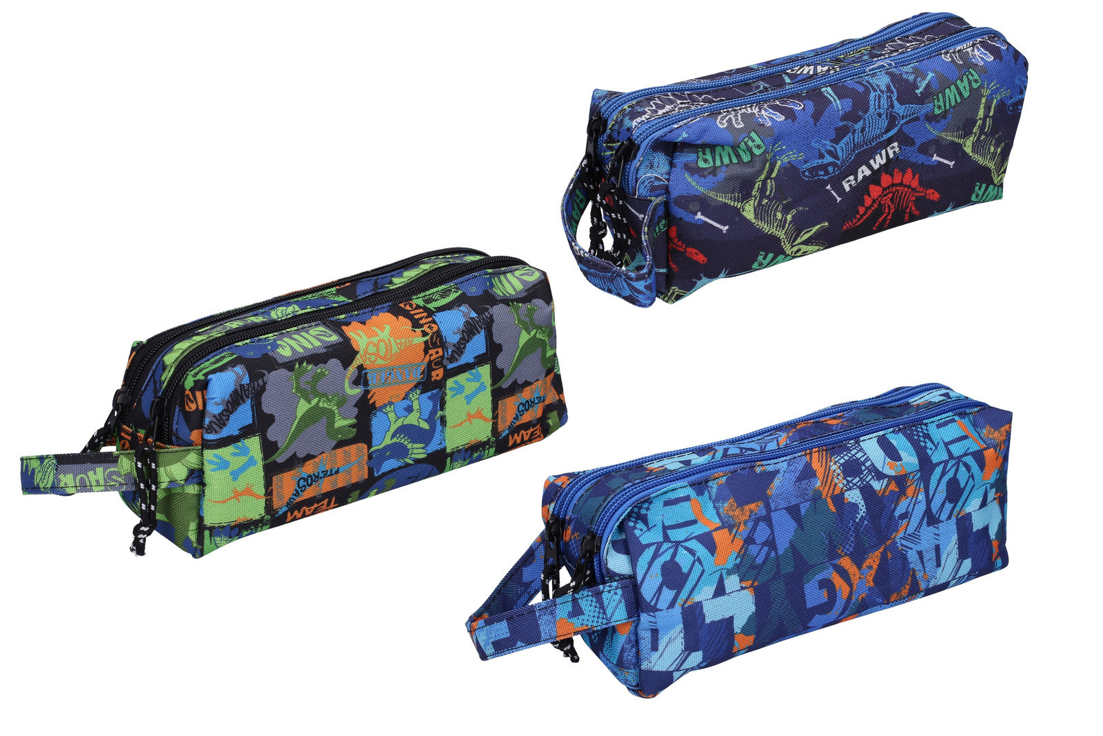 Penál etue 21x7x9 cm klučičí motiv