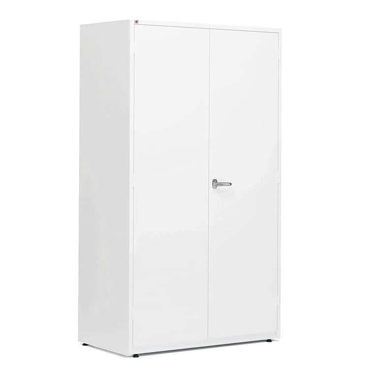 Dílenská skříň SUPPLY, 1900x1020x635 mm, bez polic, bílá