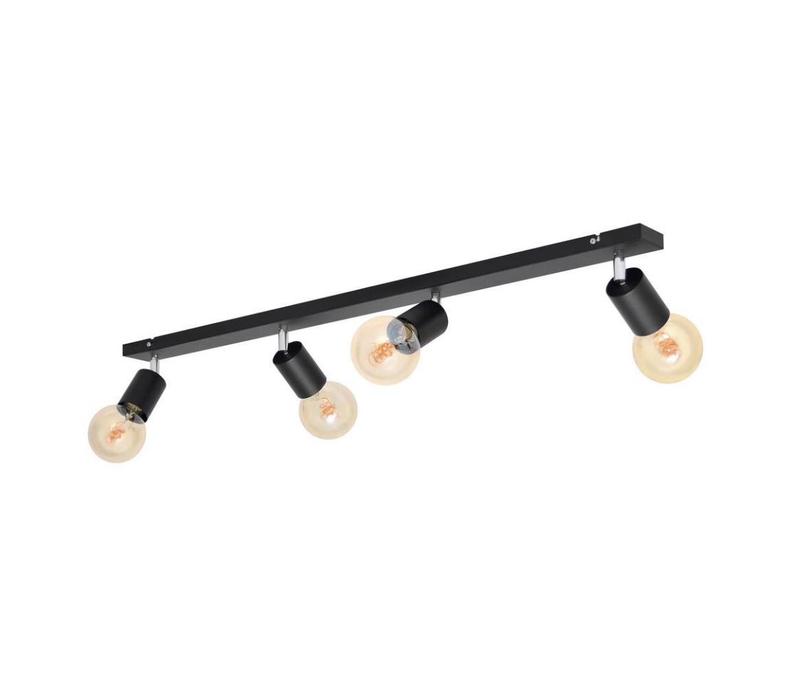 Bodové svítidlo TUNE 4xE27/20W/230V černá