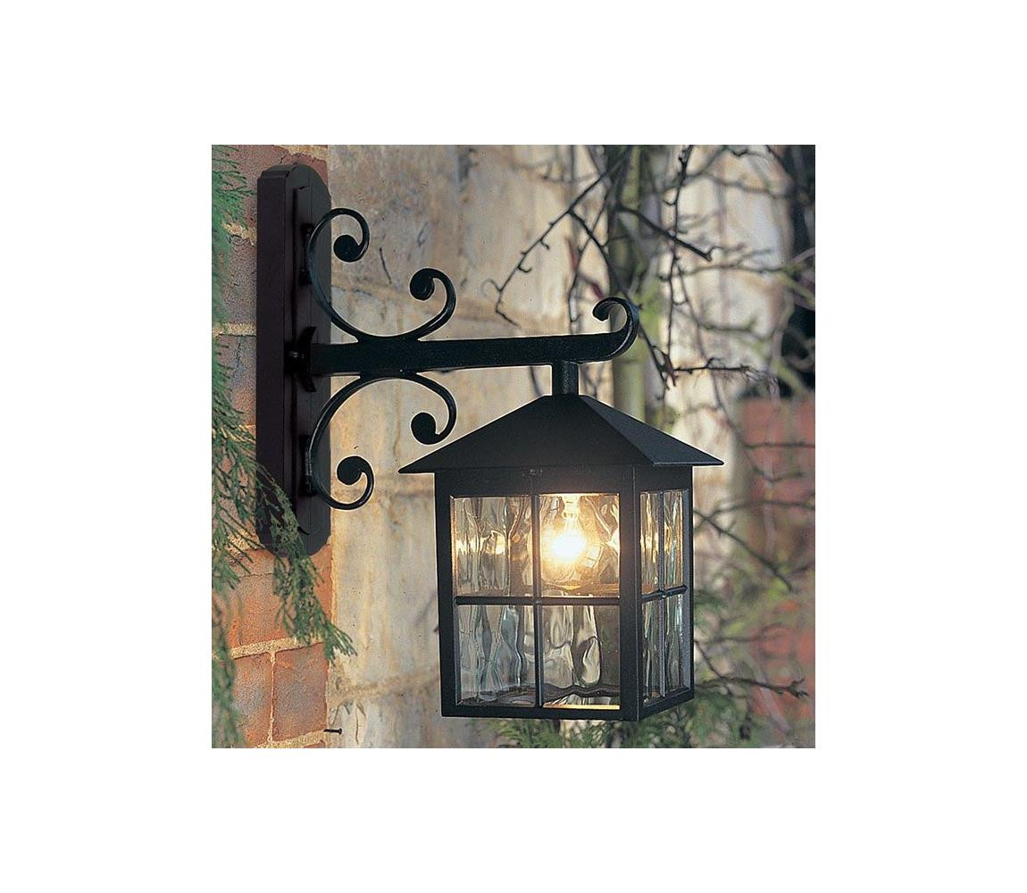 Elstead Elstead BL19-BLACK - Venkovní nástěnné svítidlo WINCHESTER 1xE27/100W/230V IP43