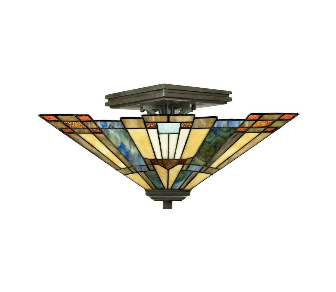 Elstead Elstead QZ-INGLENOOK-SF - Stropní svítidlo INGLENOOK 2xE27/60W/230V