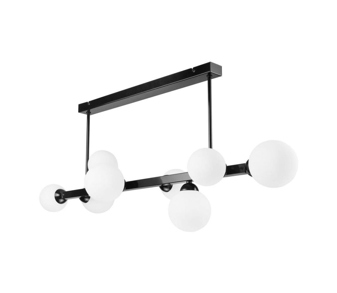 Lustr na tyči ASTRO 8xG9/5W/230V černá