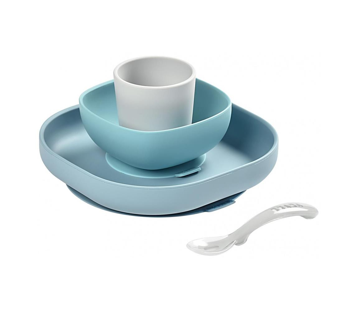 Beaba Beaba - Dětská jídelní sada Jungle 4 ks