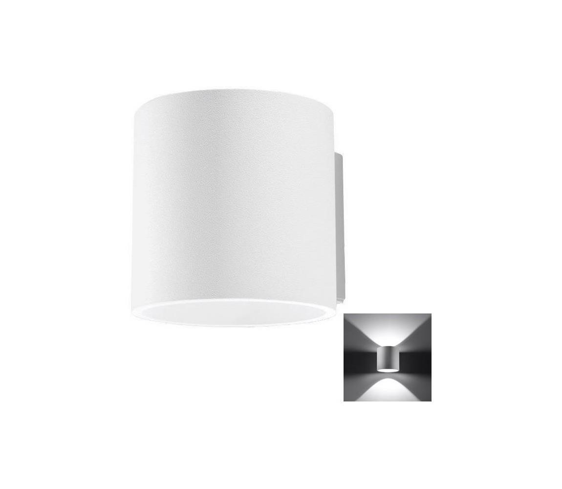 SL.0211 - Nástěnné svítidlo VICI 1xG9/40W/230V sklo/bílá