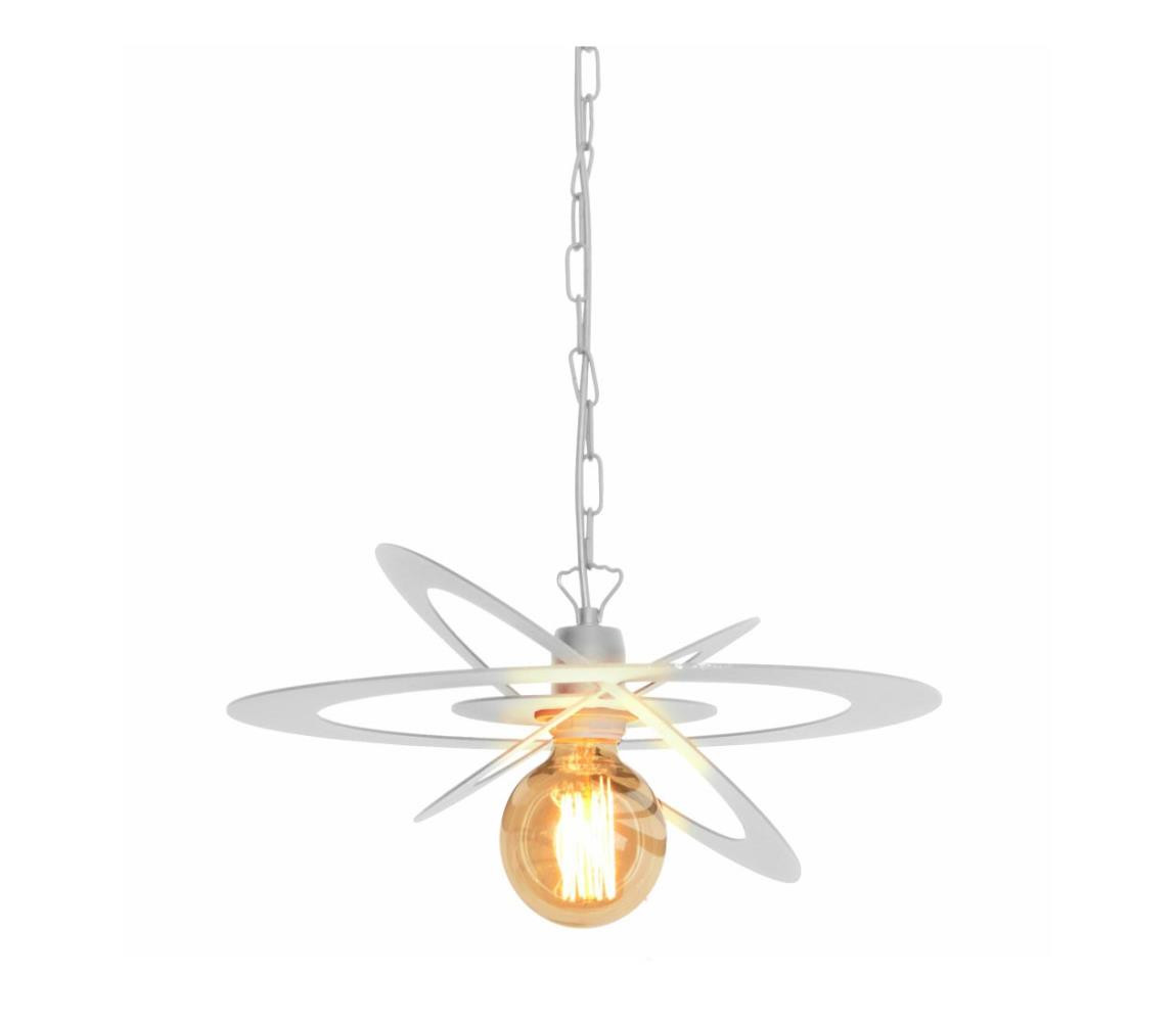 Lustr na řetězu STAR 1xE27/15W/230V bílá