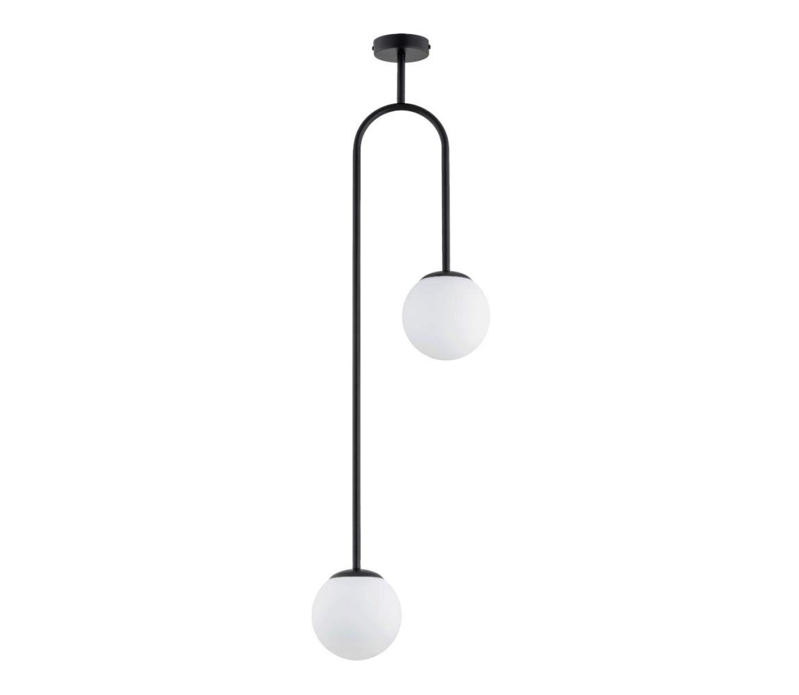 Lustr na tyči VECTOR 2xE14/10W/230V černá