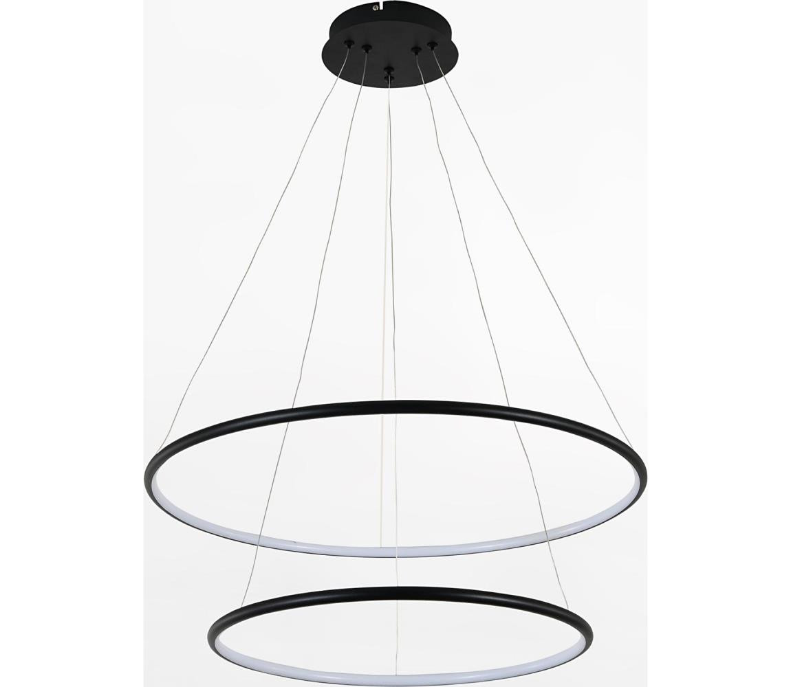 Zuma Line Zuma Line PL201004B-2BK - LED Lustr na lanku MARSEILLE LED/40W/230V černá