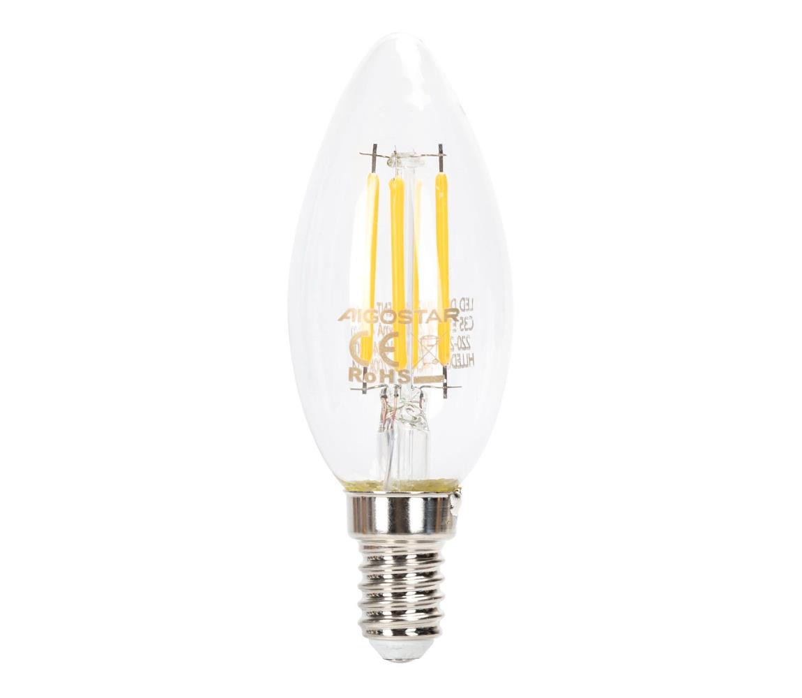B.V. LED Stmívatelná žárovka FILAMENT C35 E14/4W/230V 2700K -