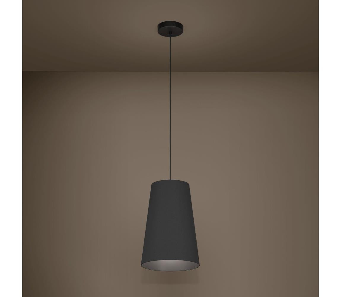 Eglo Eglo 390132 - Lustr na lanku PETROSA 1xE27/40W/230V černá