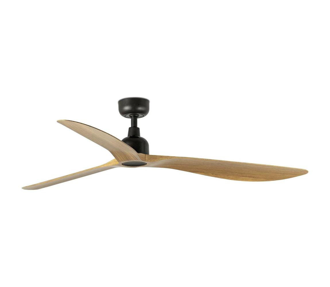 FARO Barcelona FARO 34360 - Stropní látor OUTWOOD L hnědá/černá pr. 150 cm IP44 + DO