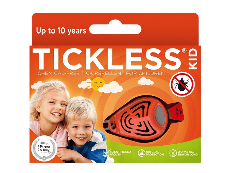 TICKLESS KID - ultrazvukový odpuzovač klíšťat - Oranžový