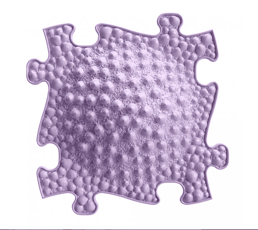 Muffik Masážní kobereček - Pobřeží měkké Barva: violet