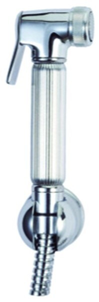 Eco produkty Bidetová kovová sprška Klasik s hadicí a držákem na zeď (18510CR)