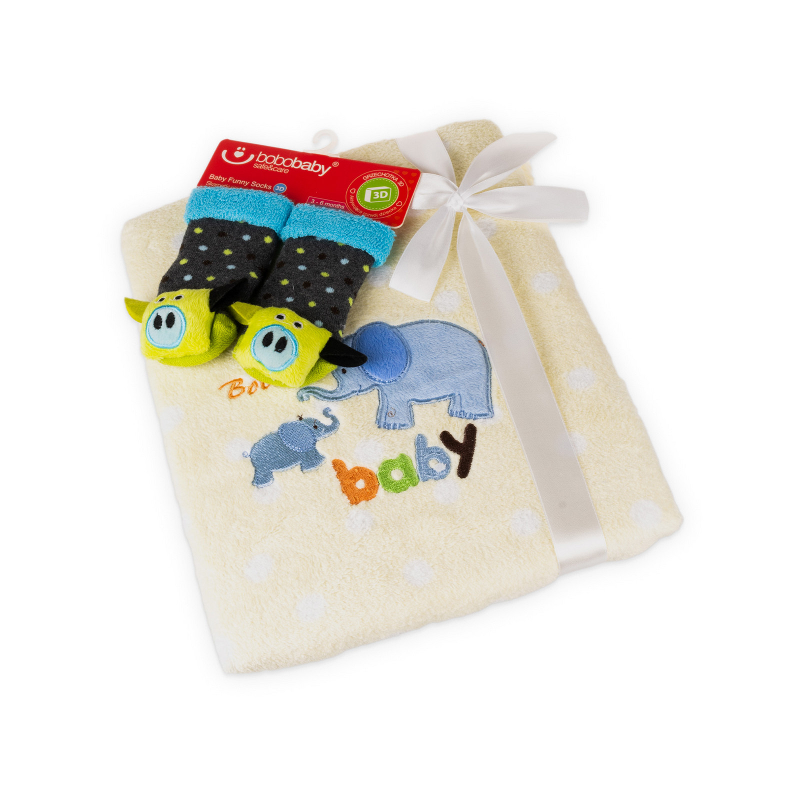 Luc Deka s výšivkou + dárek zdarma ponožky s chrastítkem - 6