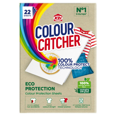 K2R ubrousky pro praní prádla Colour Catcher Eco Protection 22 ks