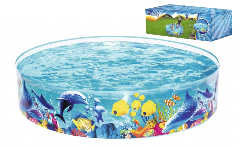Bestway Dětský bazének Bestway 183x38cm rybičky