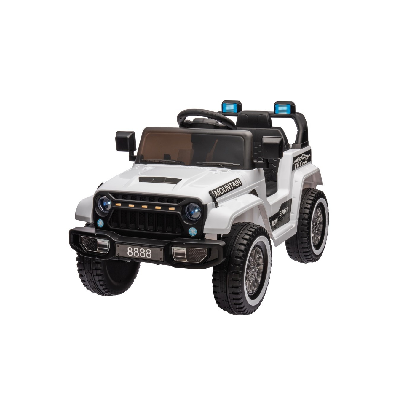 mamido Elektrické autíčko OFF ROAD Mountain bílé