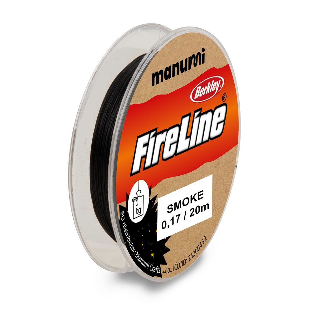 Splétaná šňůra Fireline Smoke 0,17mm - 20 m