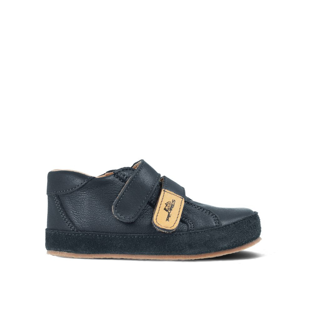 PEGRES BOSÉ TENISKY B1408 Black Dětské barefoot tenisky