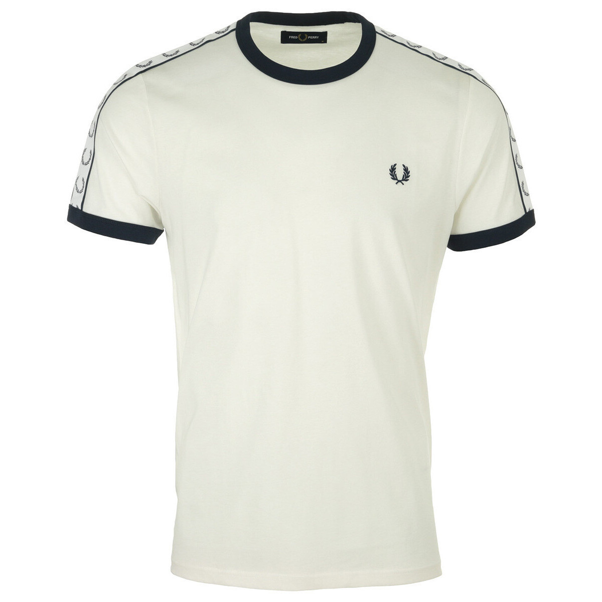 Fred Perry  Taped Ringer  Bílá