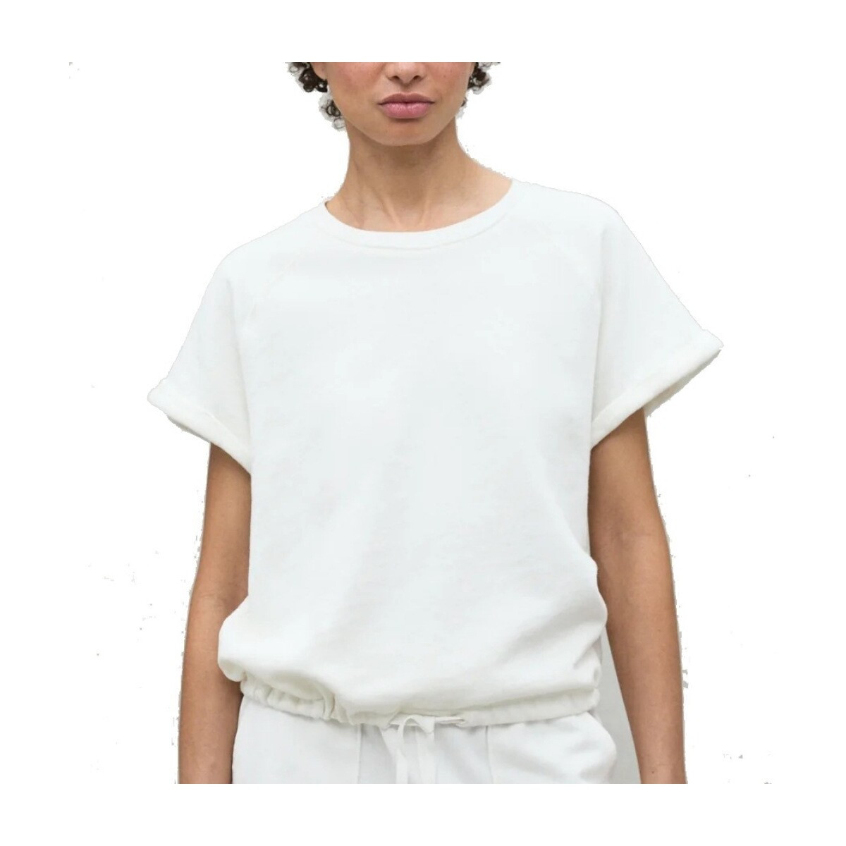 Ecoalf  REINEALF SWEATSHIRT  Bílá