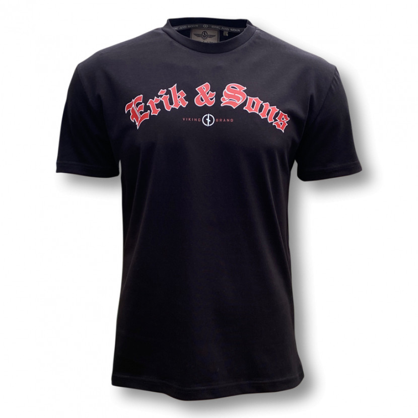 Triko Erik and Sons Viking - černé, 3XL