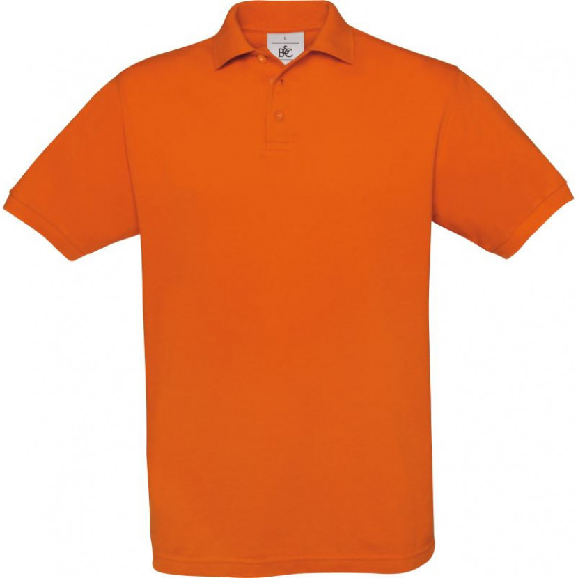 Pánská polokošile B&C Safran - oranžová, S