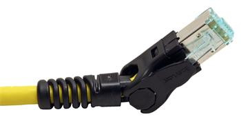 VarioBoot S/FTP patchkabel kat. 6a, žlutý, 0,5m