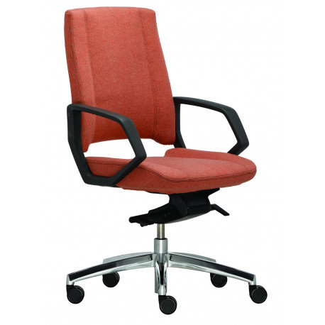 RIM Kancelářská židle Tea 1303 leštěné hliníkové područky GALERIE - Čalounění Rim LÁTKY C / FAME , STEP