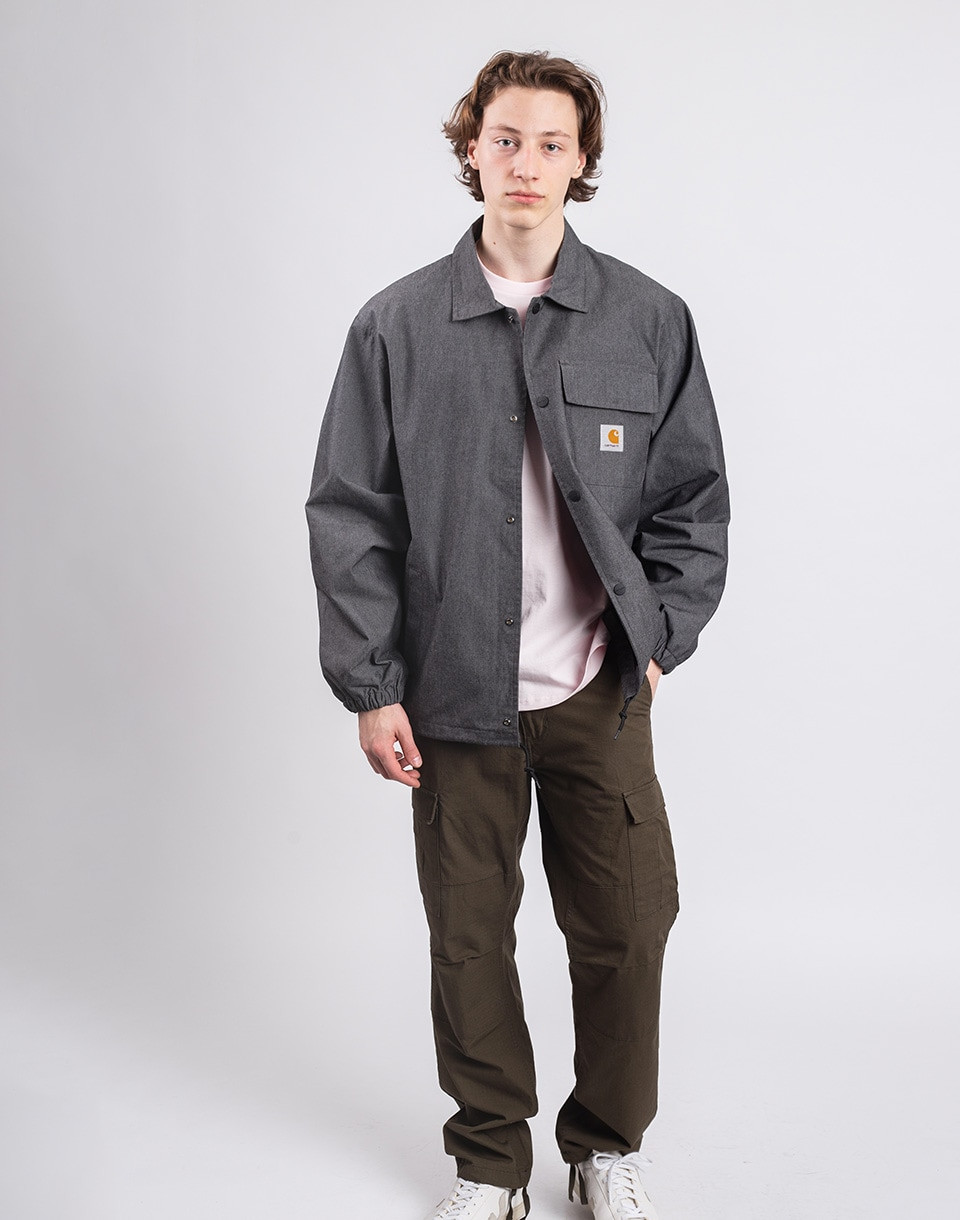 Carhartt WIP Blake Coach Jacket Black rinsed S