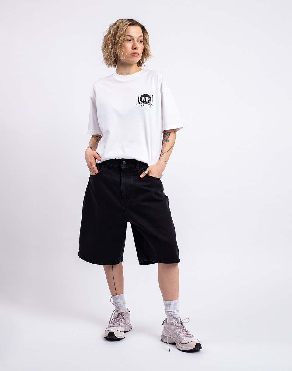 Carhartt WIP W' Brandon Short Black stone washed XS
