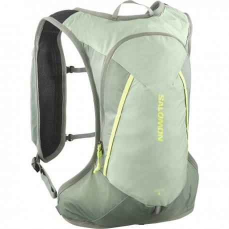 Salomon Cross 8 green milieu C24635 ultralehký běžecký turistický batoh / běžecká vesta
