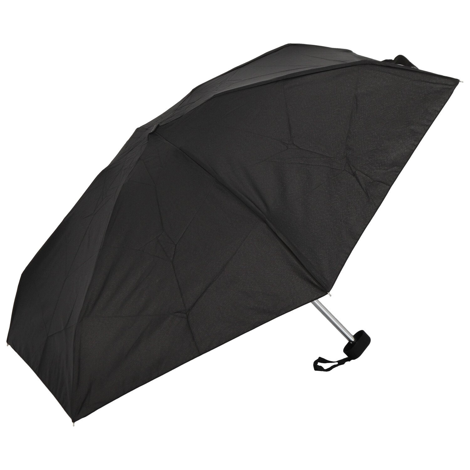 Dámský skládací deštník Danstn, černý