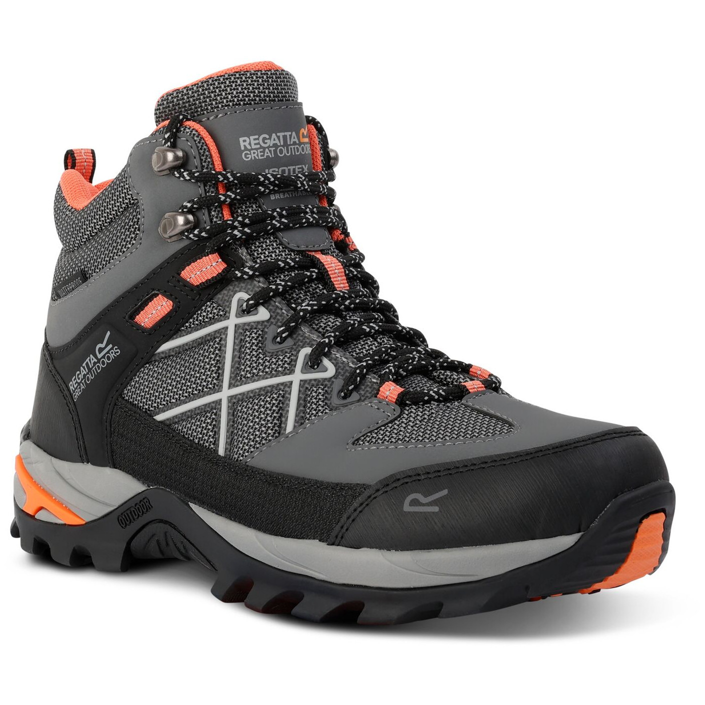 Dámské boty Regatta Ldy Samaris III Boot Velikost bot (EU): 41 / Barva: šedá/oranžová