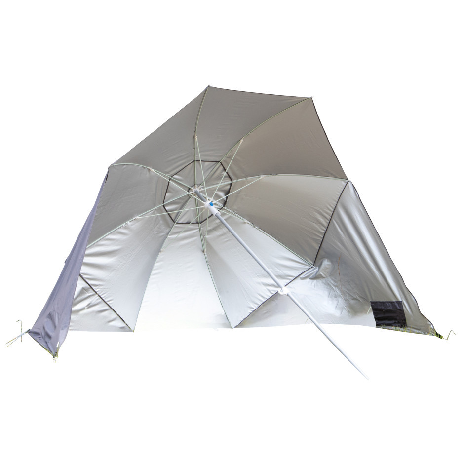 Slunečník Bo-Camp Beach parasol with sidewalls Barva: šedá