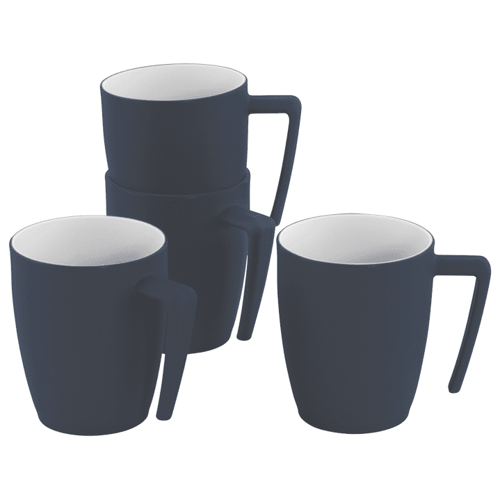 Sada hrnků Outwell Gala 4 Person Mug Set Barva: tmavě modrá