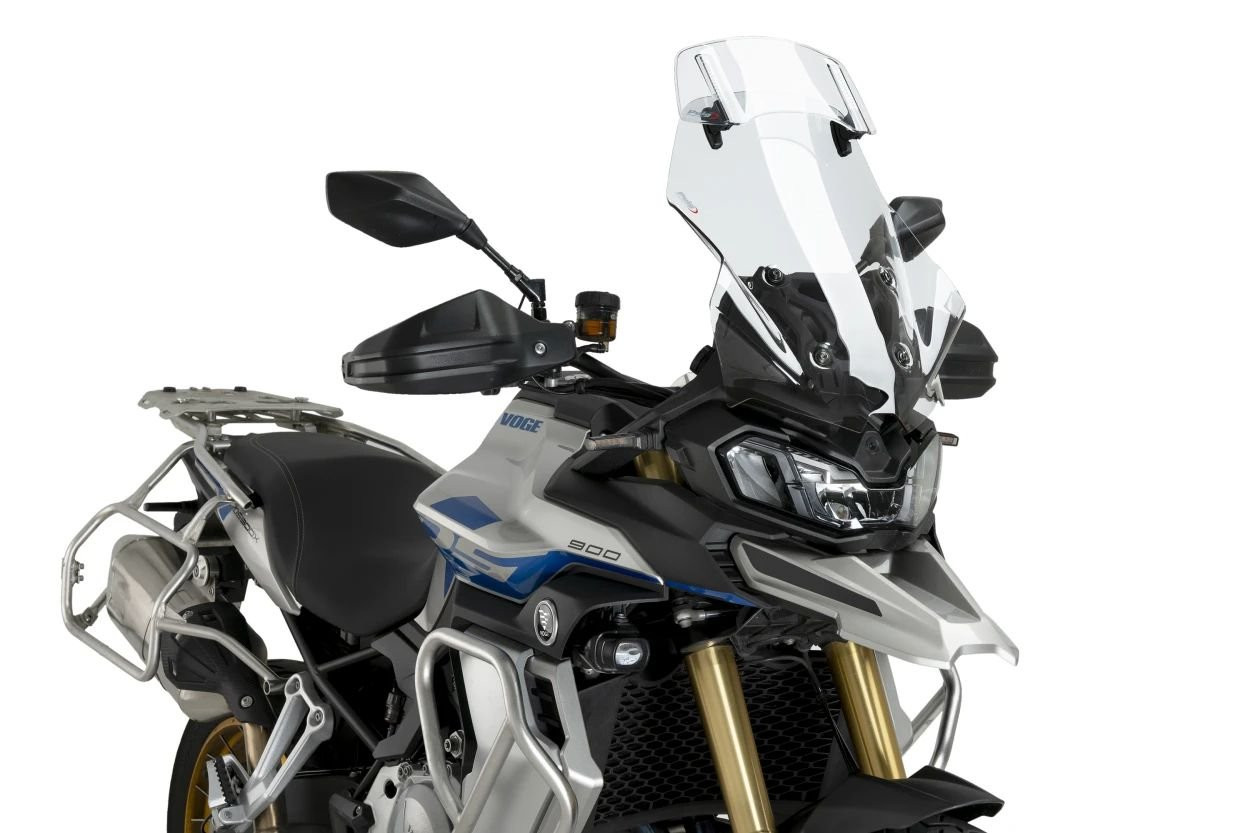 Puig 22318 TOURING s deflektorem  Voge 900DSX (24-25) Čirá (W)
