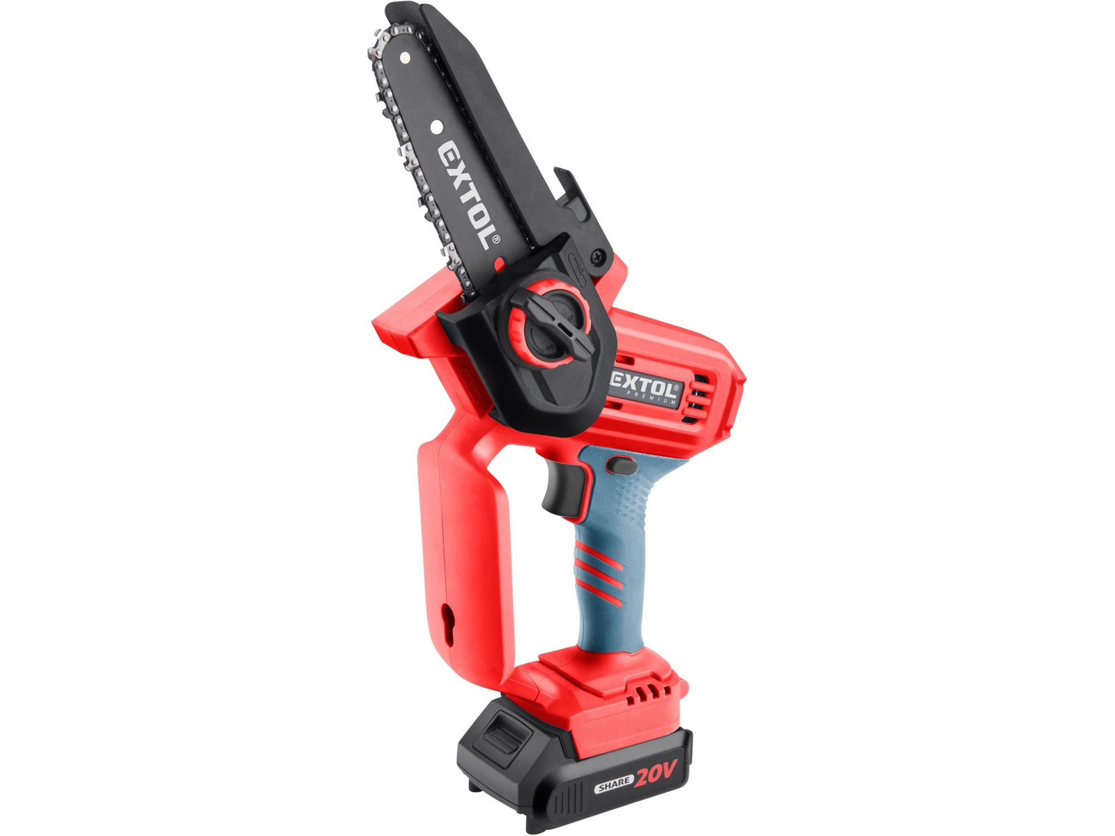 Extol Premium 8891922 SHARE20V aku řetězová pila 1x2.0Ah