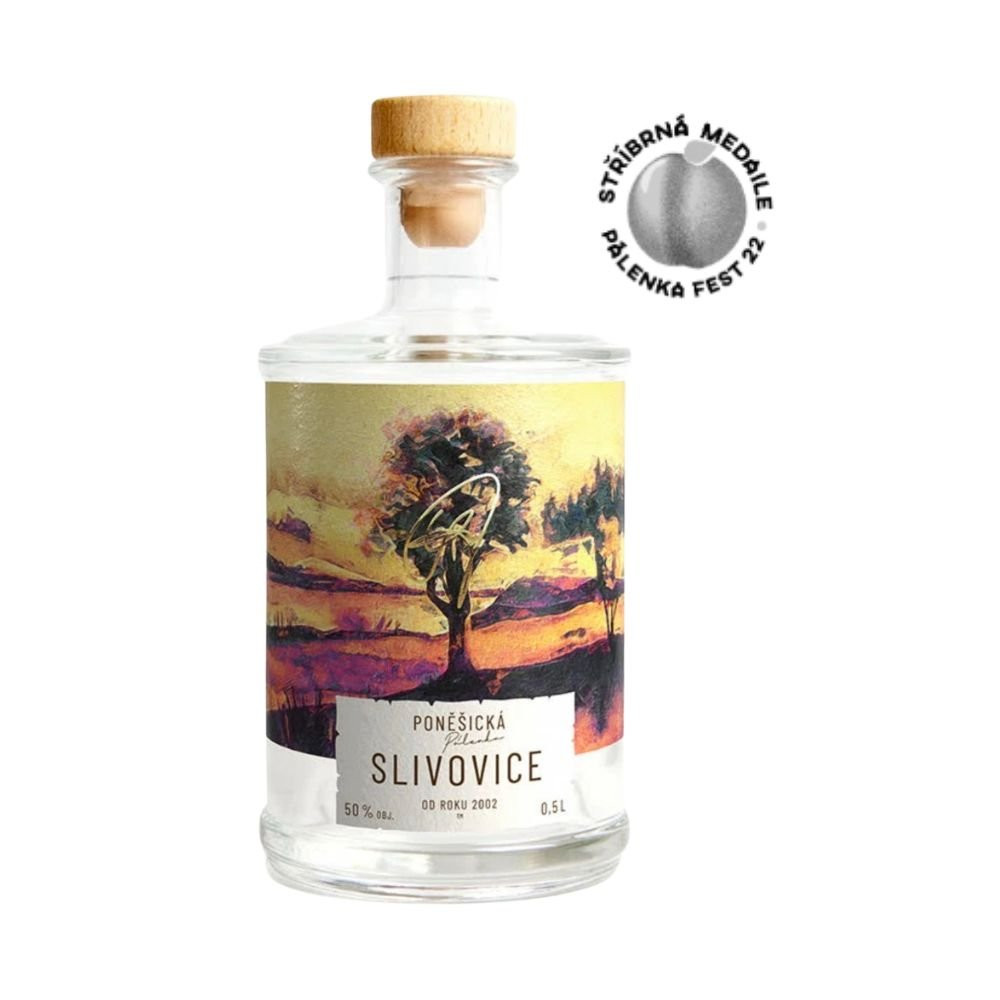 Poněšická Slivovice 0,5l 50%