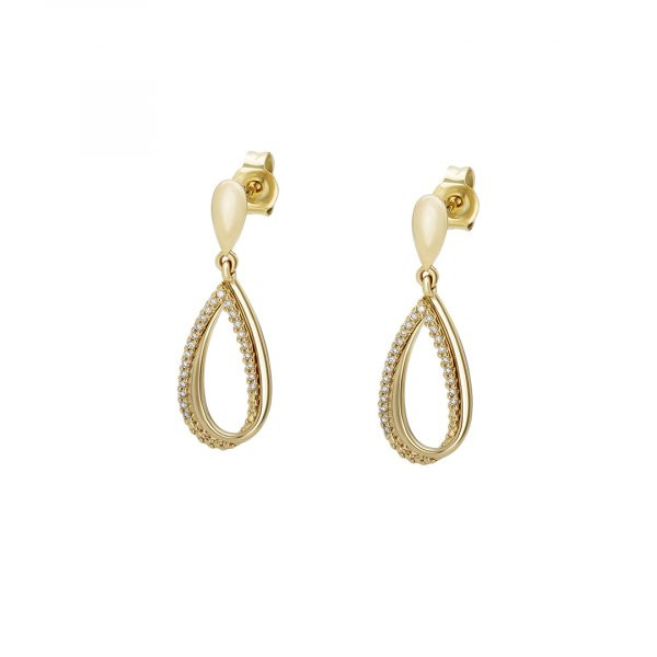 Náušnice s brilianty 234-374-736934 3.20g