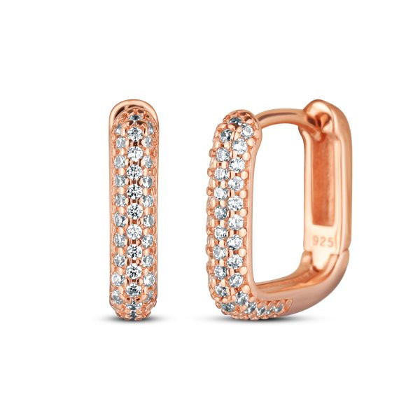 Náušnice se syntetickými kameny 636-596-R5128S-0000