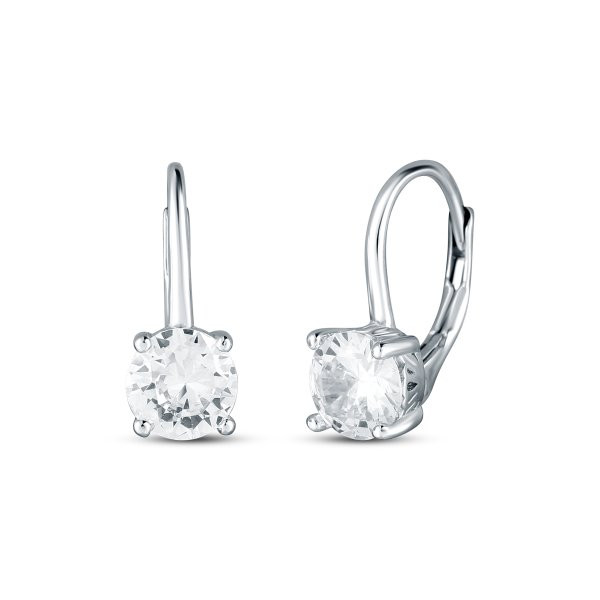 Náušnice se syntetickými kameny 136-927-2245E2-0000