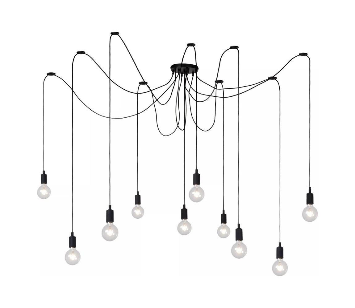 Lucide Lucide 08408/10/30 - Závěsné svítidlo FIX MULTIPLE 10xE27/60W/230V
