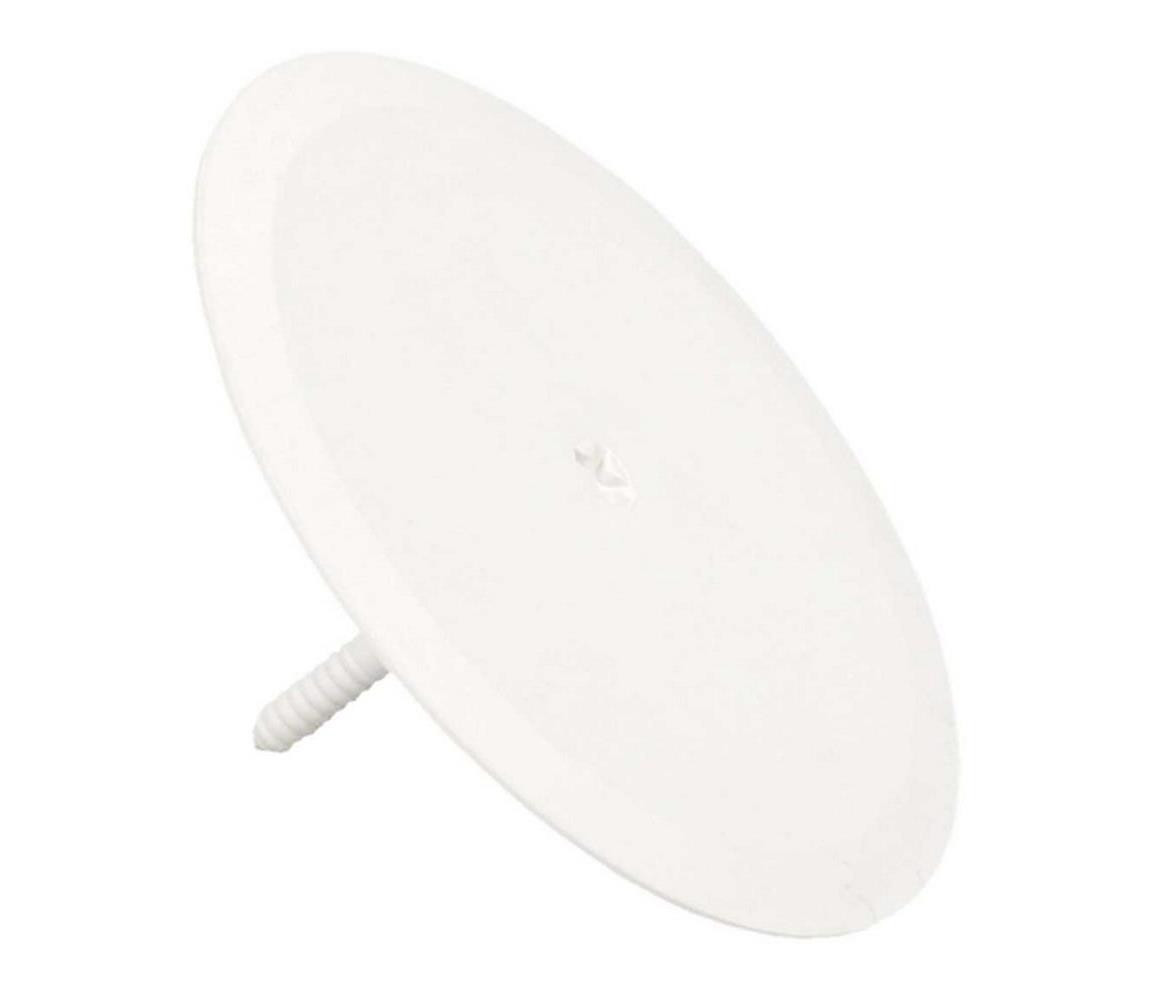 Plastové krycí víčko šroubovací pro montážní krabice KP68 s trnem