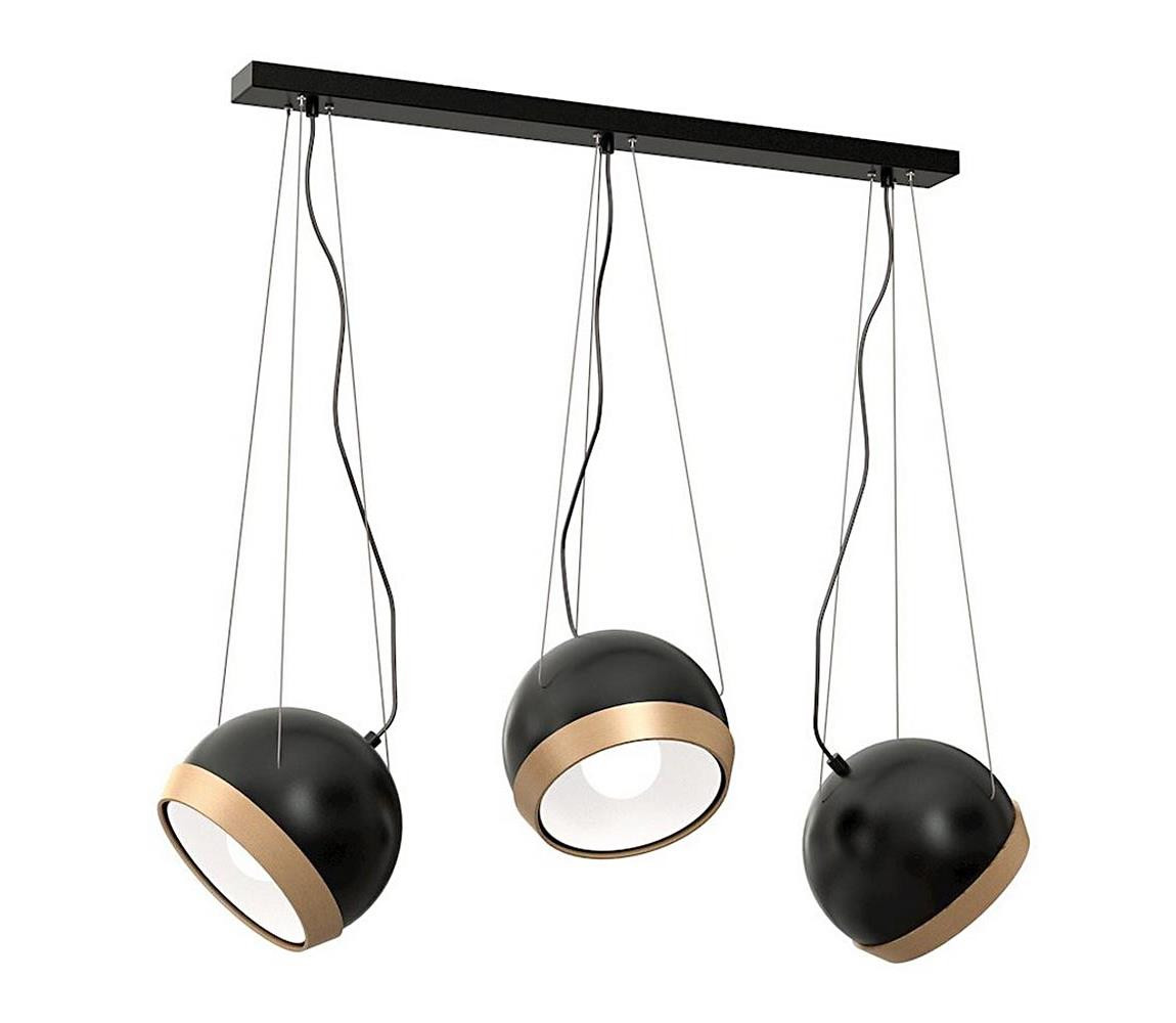 Lustr na lanku OVAL 3xE27/60W/230V