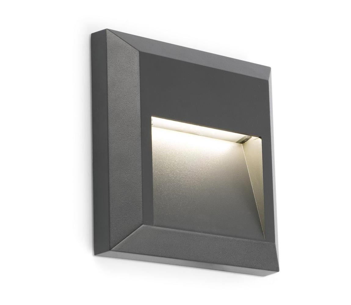 FARO Barcelona FARO 70655 - LED Venkovní nástěnné svítidlo GRANT-C LED/1W/230V IP65