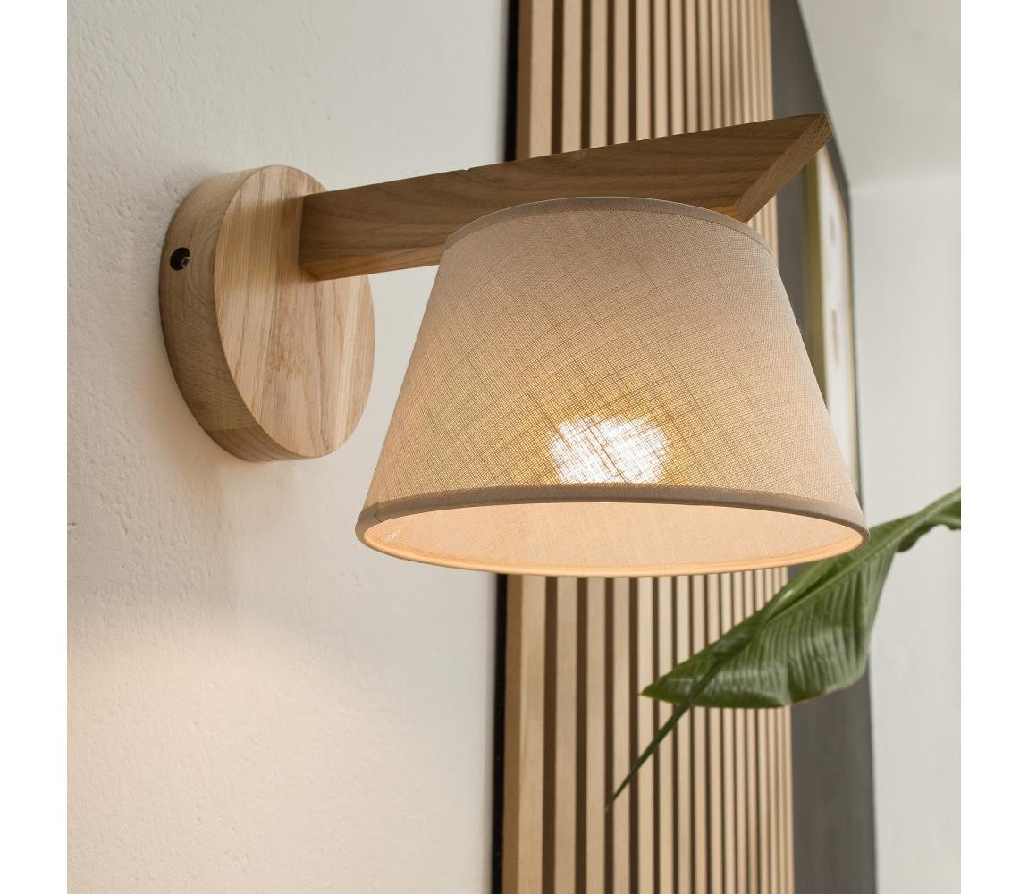 Nástěnné svítidlo ANTONIO 1xE14/40W/230V dub