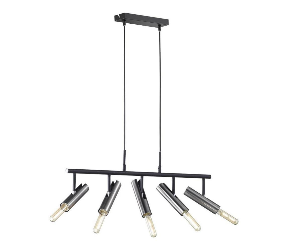 Fischer & Honsel Fischer & Honsel 60369 - Lustr na lanku DEAN 5xE27/25W/230V