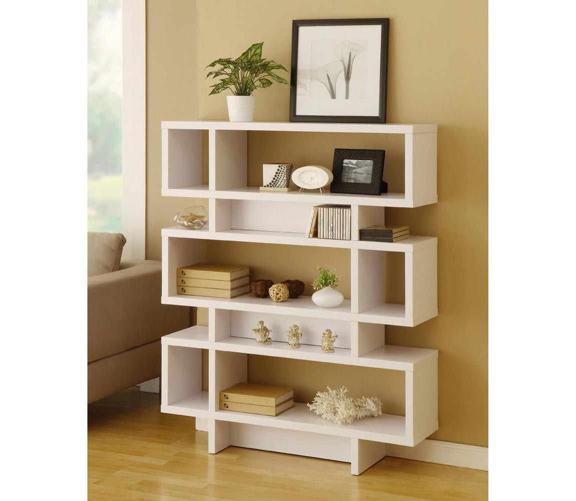 Knihovna ELZE 130,8x90 cm bílá